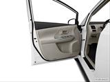  Inside of driver's side open door, window open photo